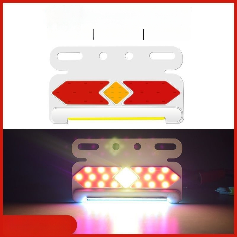 Странично COB LED осветление за камиони, 24V/12V, 8W, 5000K, 50 000 ч, голямо ултратънко