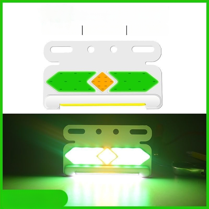 Странично COB LED осветление за камиони, 24V/12V, 8W, 5000K, 50 000 ч, голямо ултратънко