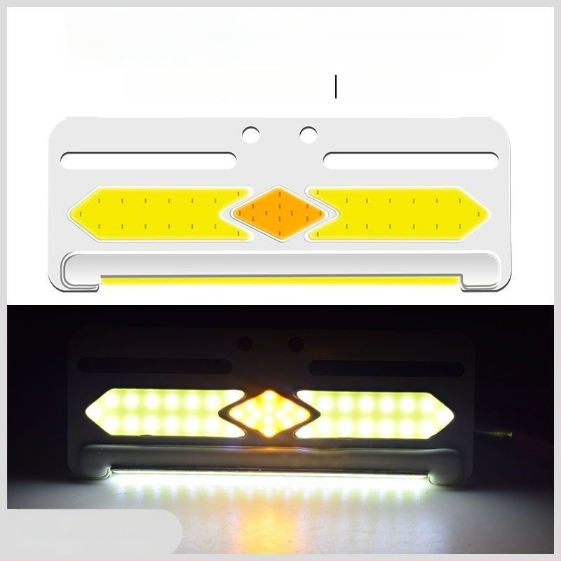 Странично COB LED осветление за камиони, 24V/12V, 8W, 5000K, 50 000 ч, голямо ултратънко