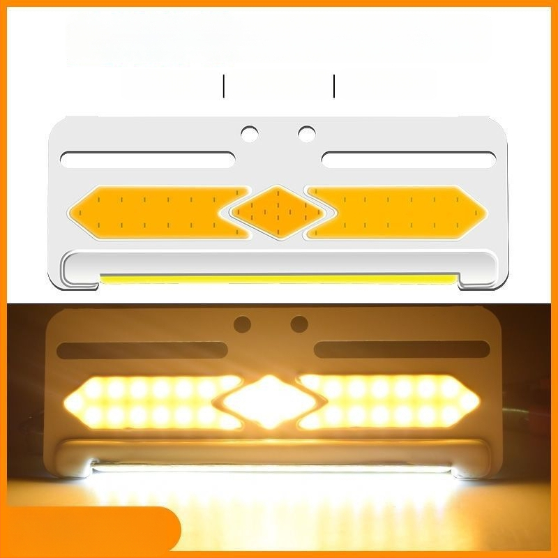 Странично COB LED осветление за камиони, 24V/12V, 8W, 5000K, 50 000 ч, голямо ултратънко