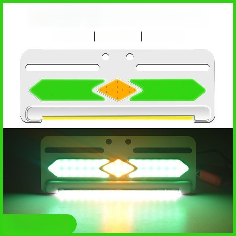 Странично COB LED осветление за камиони, 24V/12V, 8W, 5000K, 50 000 ч, голямо ултратънко