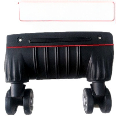 Bagažinių ratukai - vienos dalies konstrukcija, amortuojantys šokius, universali suderinamumas, ABS medžiaga