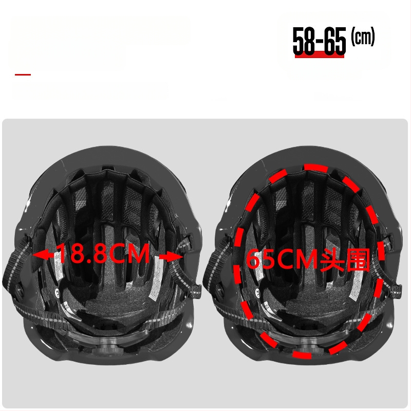 MOON κράνος ποδηλασίας με ενσωματωμένα γυαλιά – Unisex, ενήλικοι, PC EPS, λογότυπο εκτυπωμένο