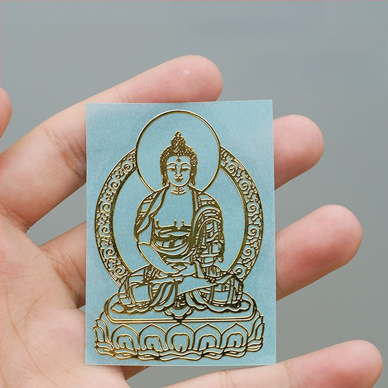 Mobiltelefon matrica – Nyúl éve zodiákus védő istenség, bronz bevonat, új kínai stílus, testreszabás nélkül, másik folyamat