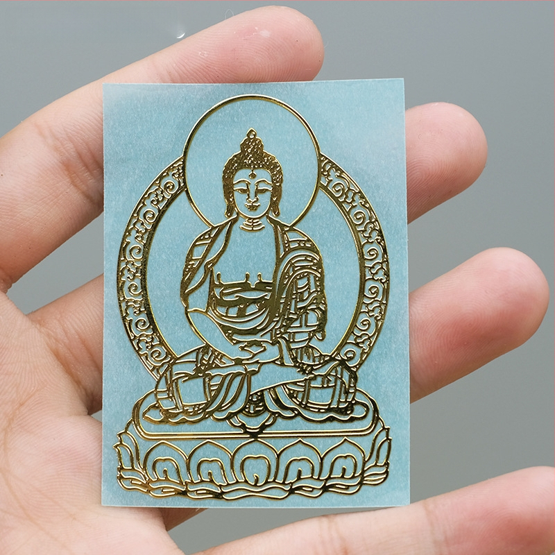 Mobiltelefon matrica – Nyúl éve zodiákus védő istenség, bronz bevonat, új kínai stílus, testreszabás nélkül, másik folyamat