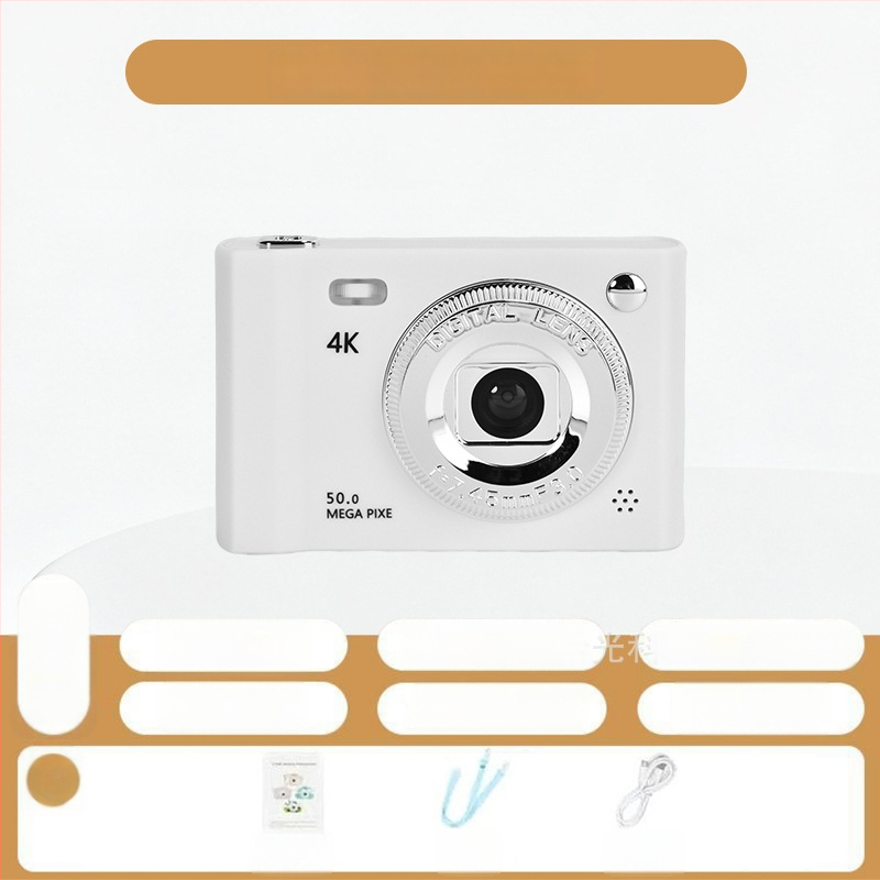 Selfie CCD skaitmeninė kamera su dvigubais objektyvais, 1/1.7'' CCD jutiklis, 24 MP, 8x optinis priartinimas, 2.3'' LCD