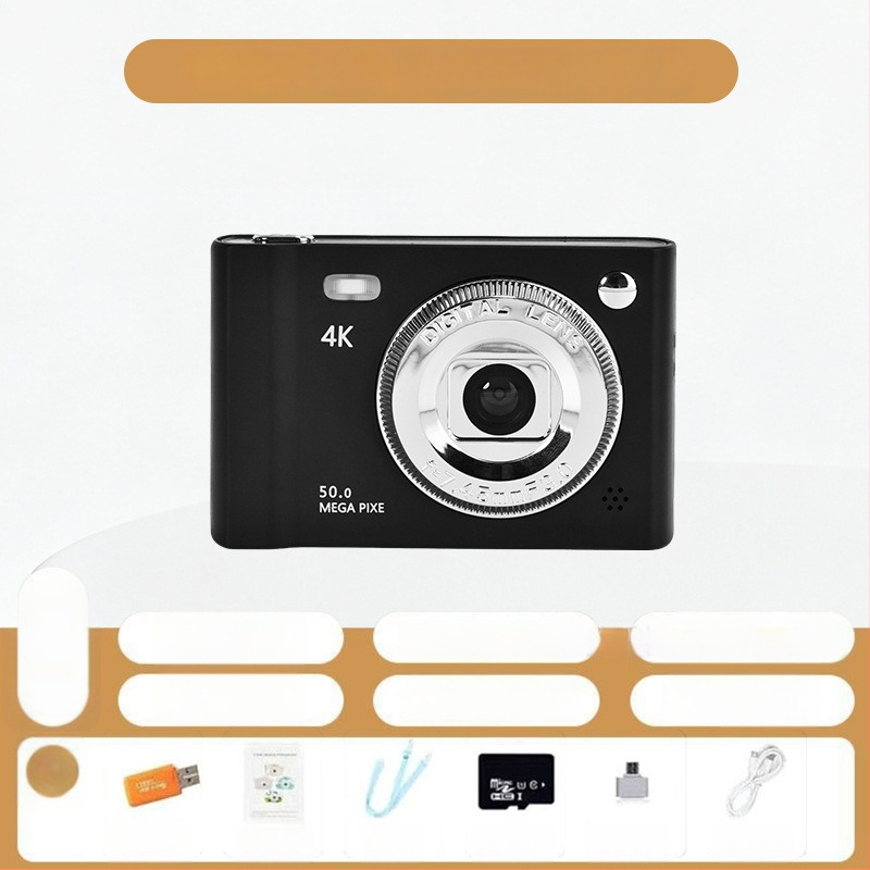 Selfie CCD skaitmeninė kamera su dvigubais objektyvais, 1/1.7'' CCD jutiklis, 24 MP, 8x optinis priartinimas, 2.3'' LCD