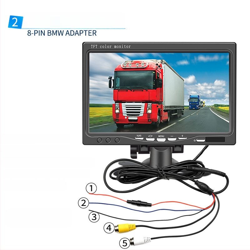 Automobilinis LCD ekranas 701 – NP suderinamas, stalinio tipo ekranas, raiška 480x272 / 800x480