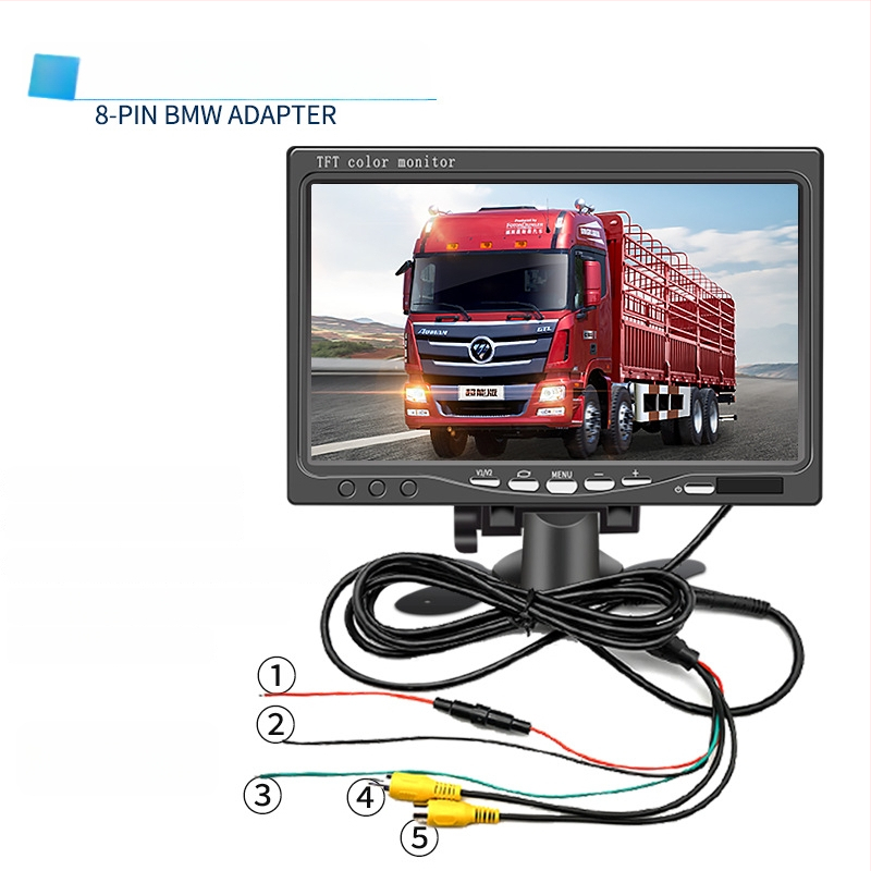 Automobilinis LCD ekranas 701 – NP suderinamas, stalinio tipo ekranas, raiška 480x272 / 800x480