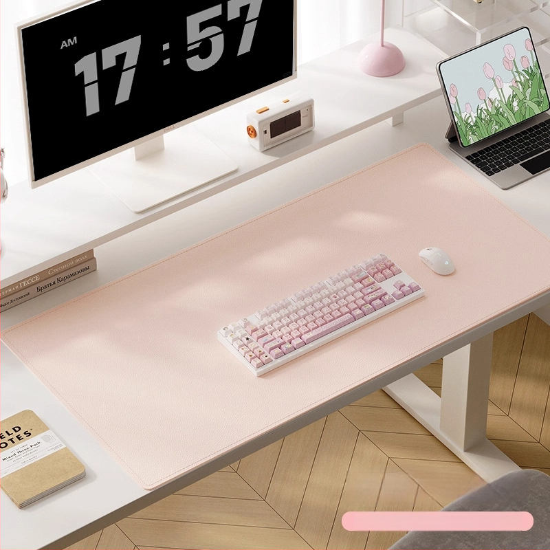 Ādas galda paliktnis, divpusējs, pretslīdēšana, karstā pārneses druka, logotipa druka iespējama, pielāgoti paraugi un zīmējumi