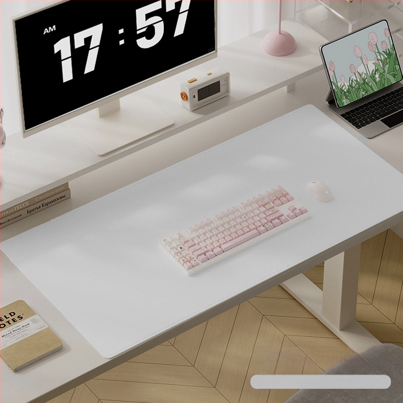 Ādas galda paliktnis, divpusējs, pretslīdēšana, karstā pārneses druka, logotipa druka iespējama, pielāgoti paraugi un zīmējumi