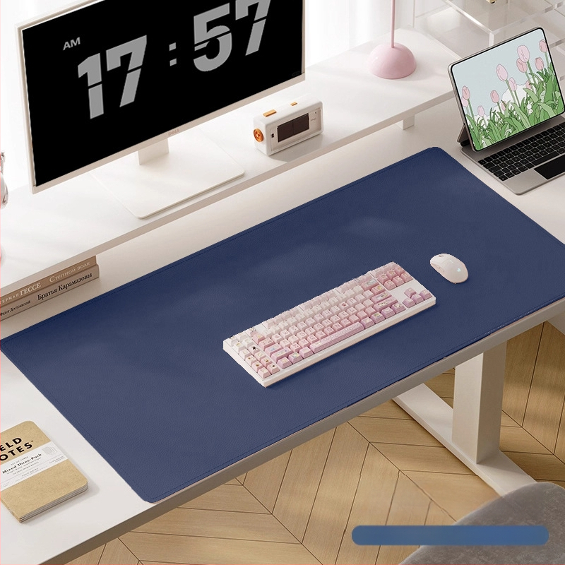 Ādas galda paliktnis, divpusējs, pretslīdēšana, karstā pārneses druka, logotipa druka iespējama, pielāgoti paraugi un zīmējumi