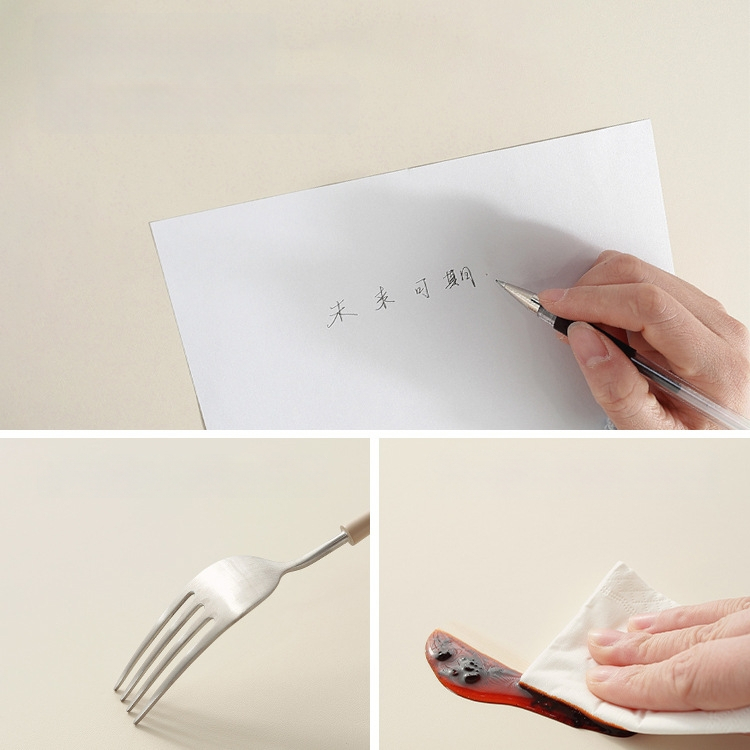 Ādas galda paliktnis, divpusīgs, pretslīdīgs, pielāgota apdruka