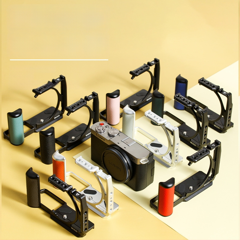 Yan Zuo YZ-079 Aliuminio lydinio kameros kūno priedas, suderinamas su Panasonic S9, apkrova 6-10 kg