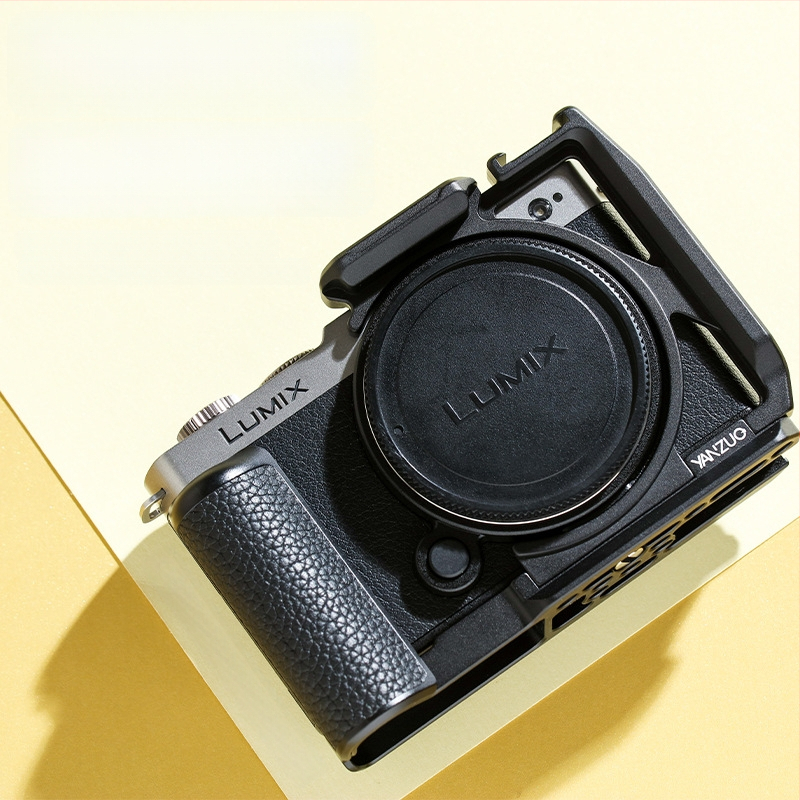 Yan Zuo YZ-079 Aliuminio lydinio kameros kūno priedas, suderinamas su Panasonic S9, apkrova 6-10 kg