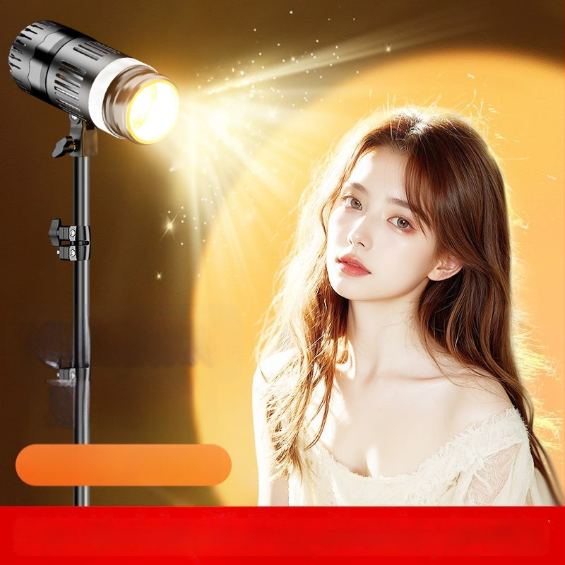 Transliacijoms grožiui skirtas šviesos su plaukų papildomu šviesos, fokuso šviesa ir kontūro šviesa, daugiažymė spalvų temperatūra, atskiras maitinimo šaltinis, ryškumo reguliavimas