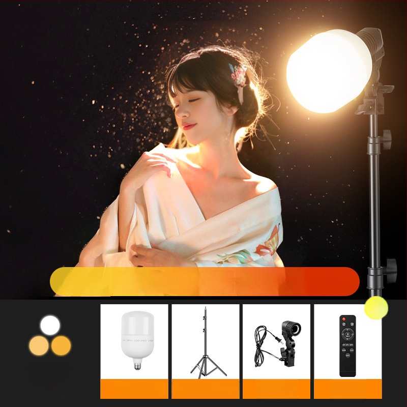 Transliacijoms grožiui skirtas šviesos su plaukų papildomu šviesos, fokuso šviesa ir kontūro šviesa, daugiažymė spalvų temperatūra, atskiras maitinimo šaltinis, ryškumo reguliavimas