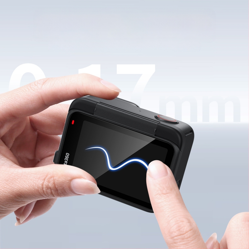 Insta360 AcePro2 ekranų ir objektyvo apsauga — kietas stiklas, AR antiatspindėjimo danga