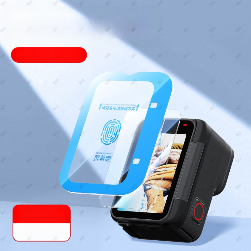 Insta360 AcePro2 ekranų ir objektyvo apsauga — kietas stiklas, AR antiatspindėjimo danga