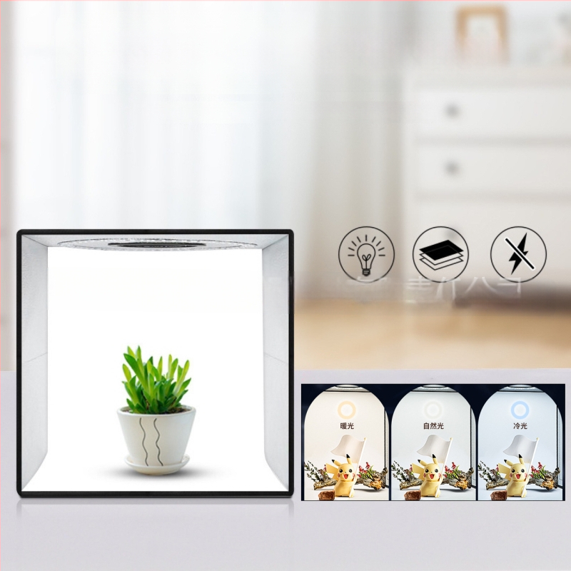 LT40 kompakti studijos fotografinio komplektas su Oxford audiniu, svoris 2 kg, vieno žingsnio surinkimas