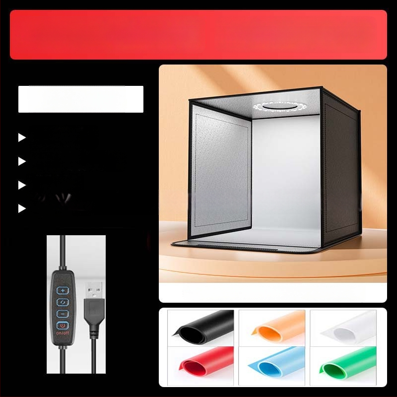 LT40 kompakti studijos fotografinio komplektas su Oxford audiniu, svoris 2 kg, vieno žingsnio surinkimas