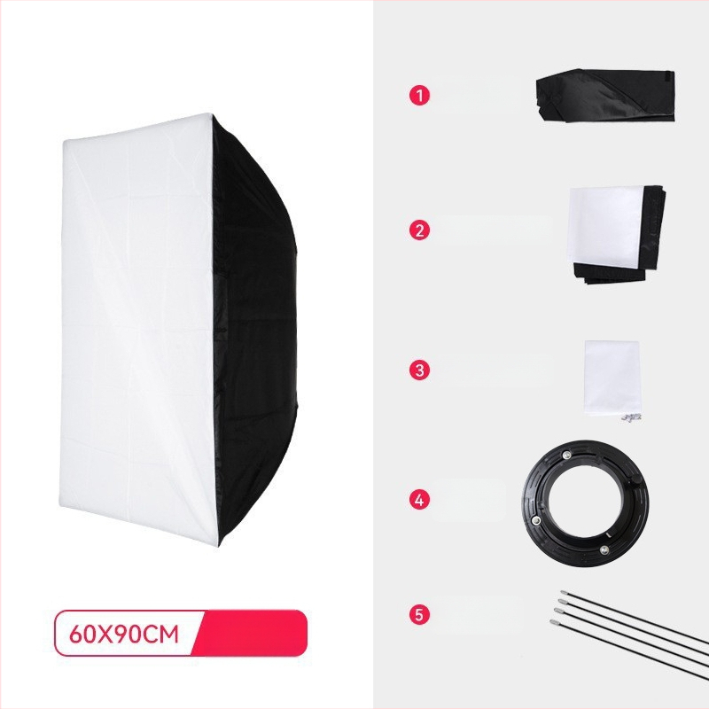 Yongqiang 6090 fotografijos rinkinys su ABS atspindinčiu audiniu ir minkštojo apšvietimo audiniu profesionaliai fotografijai