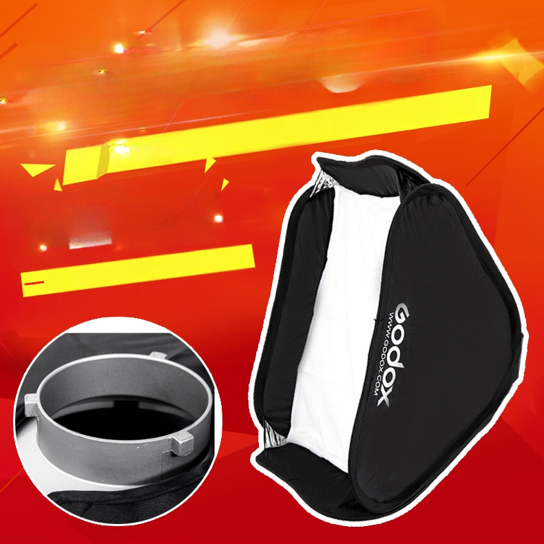 God Cow sulankstomas minkštojo apšvietimo dėklas portretų ir dokumentų fotografijai