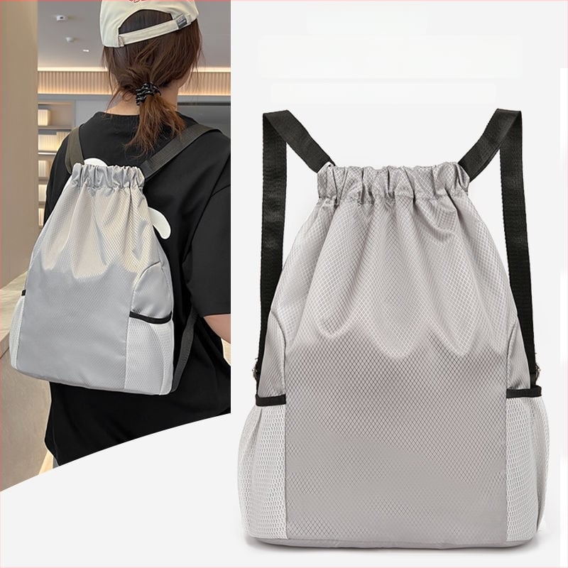 Rucsac cu șnur pentru baschet și înot – pentru antrenament, fitness și utilizare în exterior