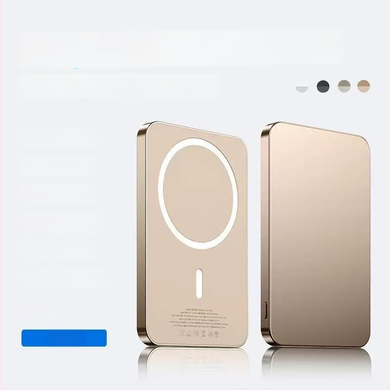 CCC sertificēts MagSafe bezvadu Power Bank iPhone ierīcēm – 15W izvads, QC 2.0 ātrā uzlāde