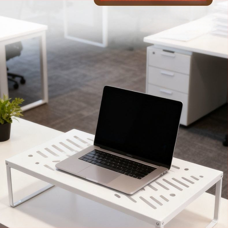 Portatīva klēpjdatora statīvs ar dzesēšanu, dzelzs, rotējošs tips, pacelšanas funkcija