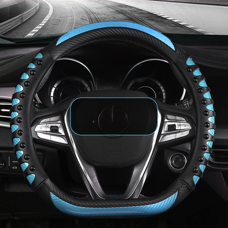 Kababa driver silikona stūres pārsegs – sporta stils, universāls visām sezonām, uzstādīšana automobiļiem paredzēta