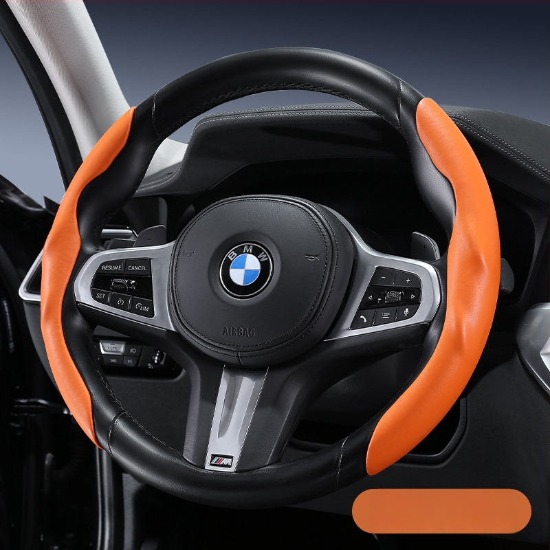 Automašīnas stūres pārsegs – ultra plāns, pretslīdēšana, mākslīgā āda ar suedes efektu, nodilumizturīgs, visu sezonu, sporta stils, universāla piemērošana