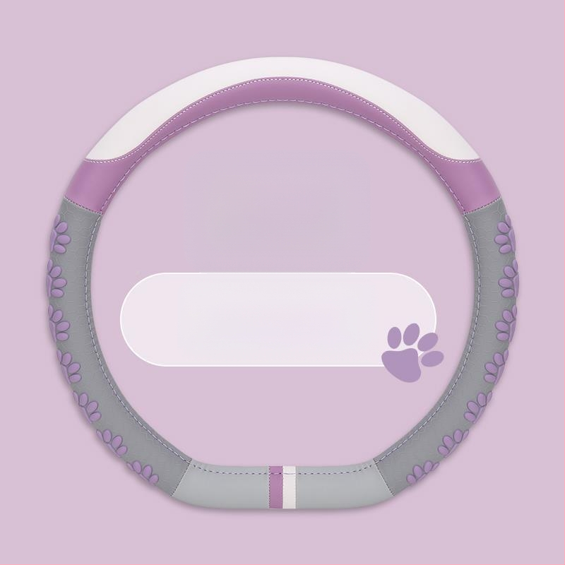 Stūres pārsegs ar D formas dizainu, mākslīgā āda, skaists stils, visu sezonu universālais uzlikums, zīmols Jin Ming