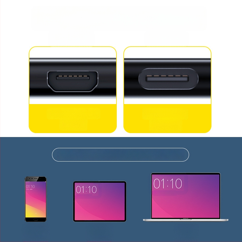 Mini metallist kaardi lugeja Type-C, kiire OTG 3.0 adapter TF mälukaardile, ühildu Huawei Androidiga