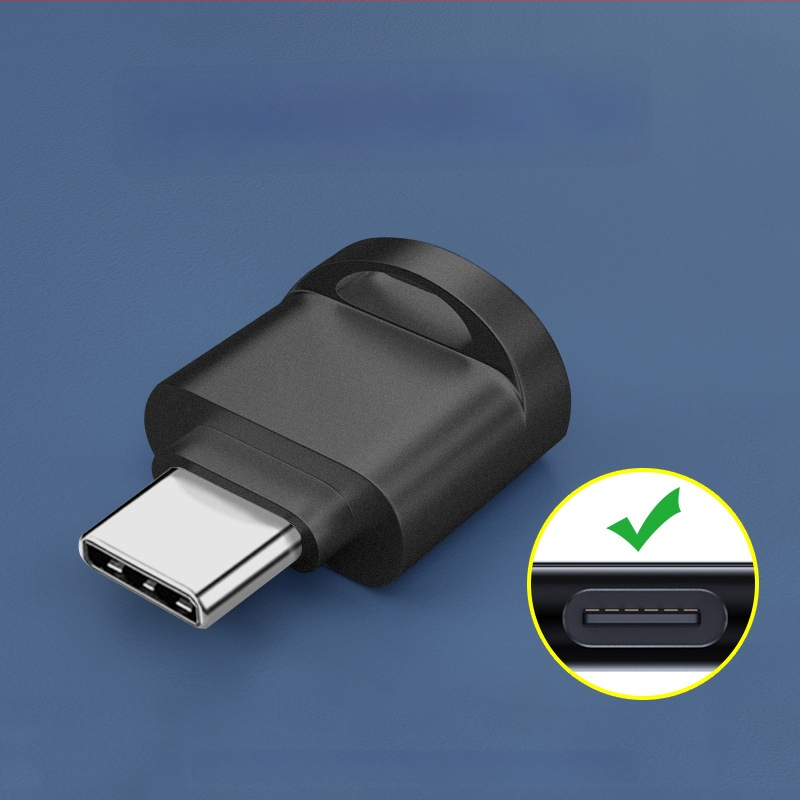 Mini metallist kaardi lugeja Type-C, kiire OTG 3.0 adapter TF mälukaardile, ühildu Huawei Androidiga