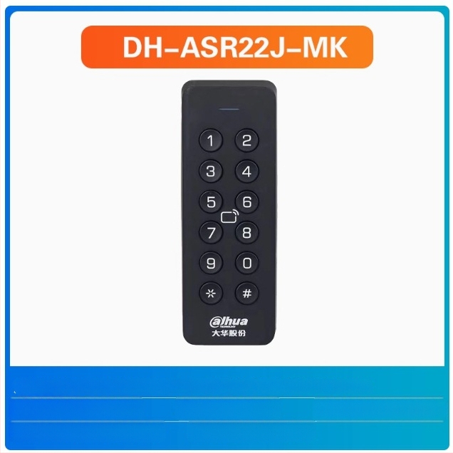 Pristupni čitač kartica s otiskom prsta i lozinkom – vodootporan IC čitač kartica, domet 0,5 m, vrijeme čitanja 0,001 s, kapacitet 30 000, frekvencija 13,65 MHz