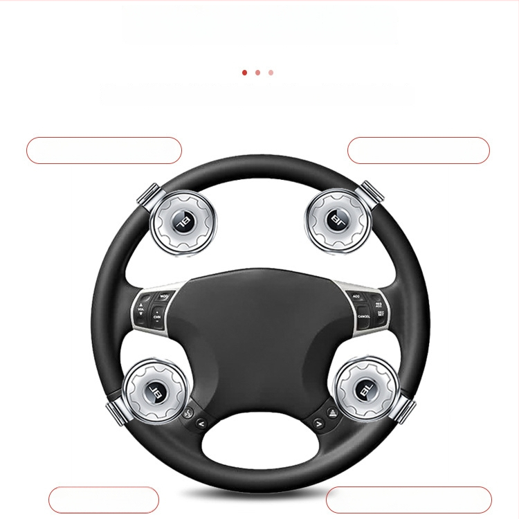 Stūres pastiprinājuma lodīte - alumīnijs, universāls transportlīdzekļu piederums, Yi Ju, 140 g