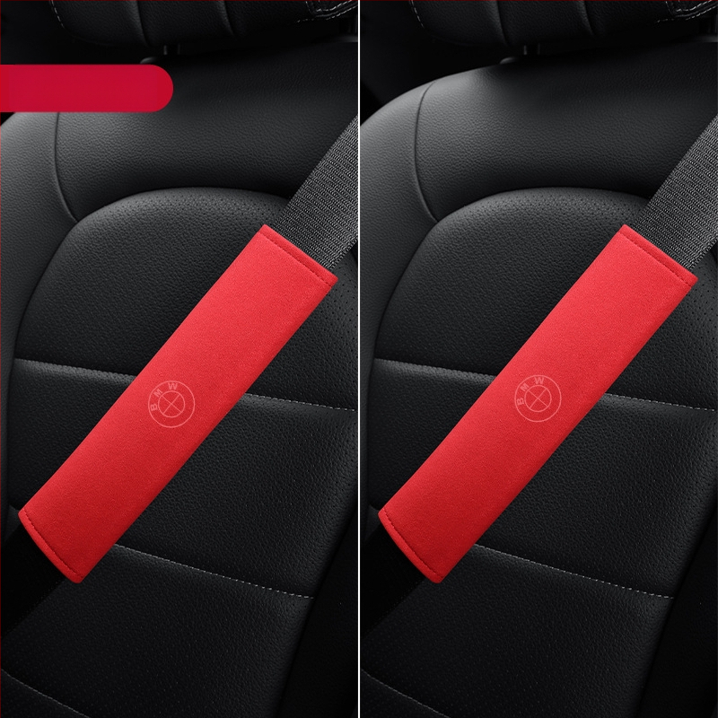 Van Gogh BMW velūra plecu jostas aizsargs automašīnai, piemērots 1/3/5/7 sērijām un X3/X2, 200 g, ar logotipa druku