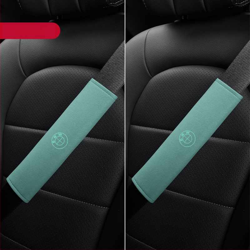 Van Gogh BMW velūra plecu jostas aizsargs automašīnai, piemērots 1/3/5/7 sērijām un X3/X2, 200 g, ar logotipa druku