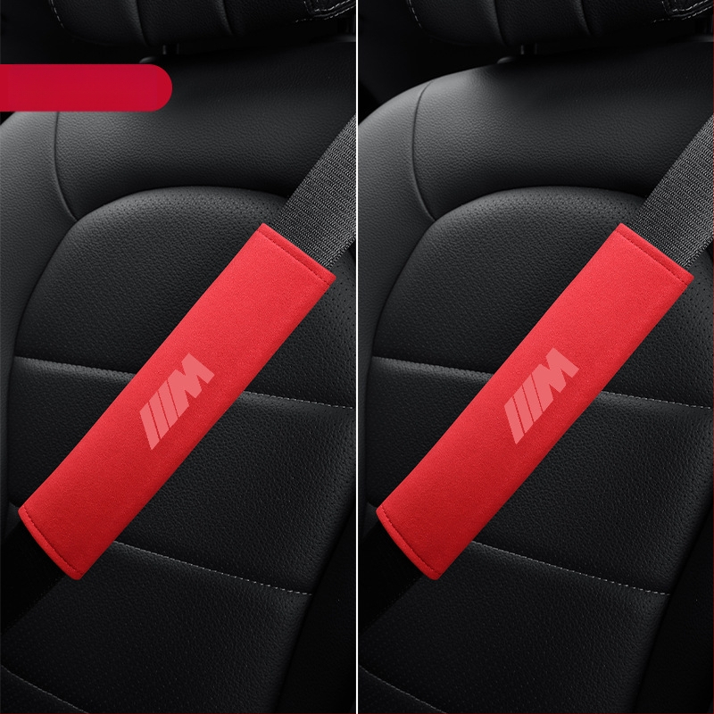 Van Gogh BMW velūra plecu jostas aizsargs automašīnai, piemērots 1/3/5/7 sērijām un X3/X2, 200 g, ar logotipa druku