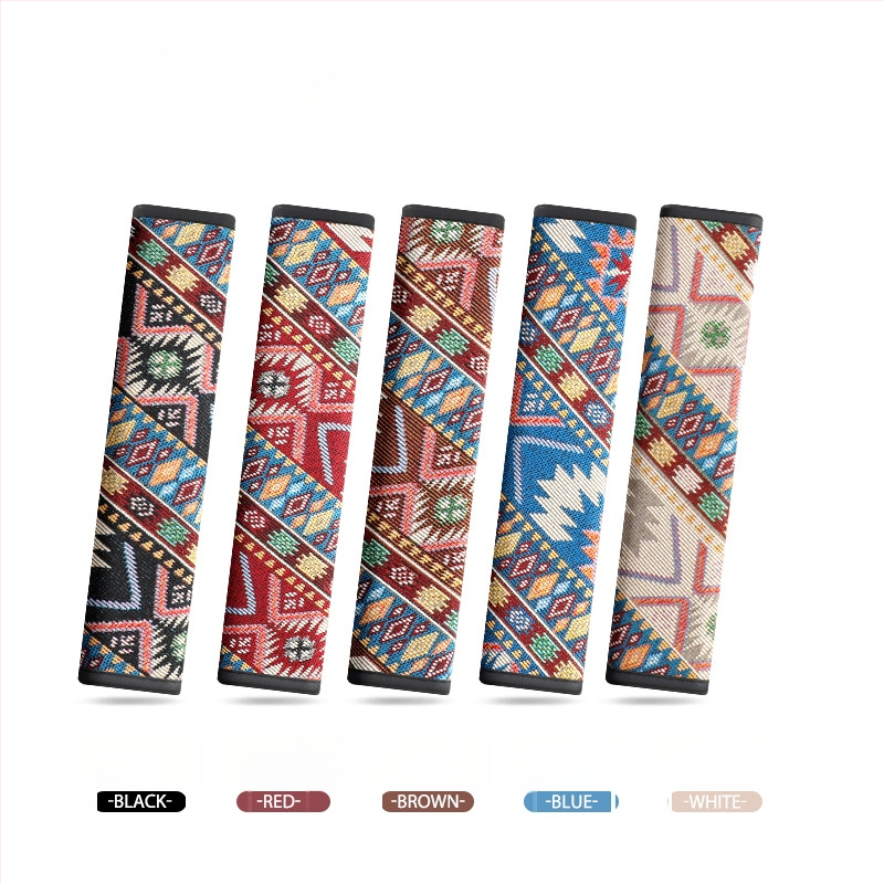 Automobiļa drošības josta pleca aizsargs — Etniskais stils, Karikatūru dizains, Poliesters, Gu qi zīmols