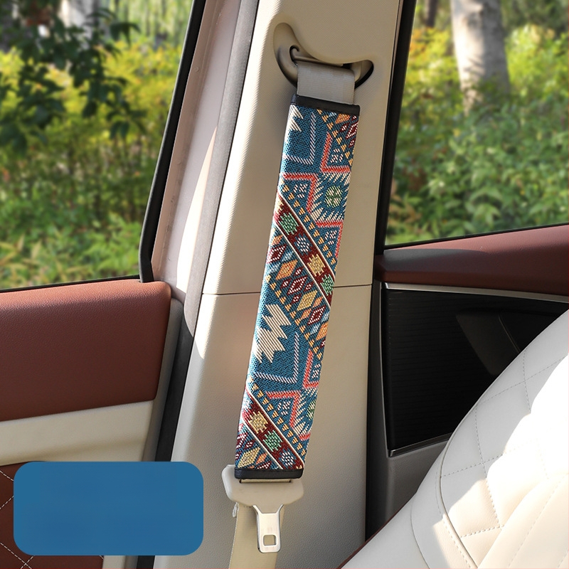 Automobiļa drošības josta pleca aizsargs — Etniskais stils, Karikatūru dizains, Poliesters, Gu qi zīmols