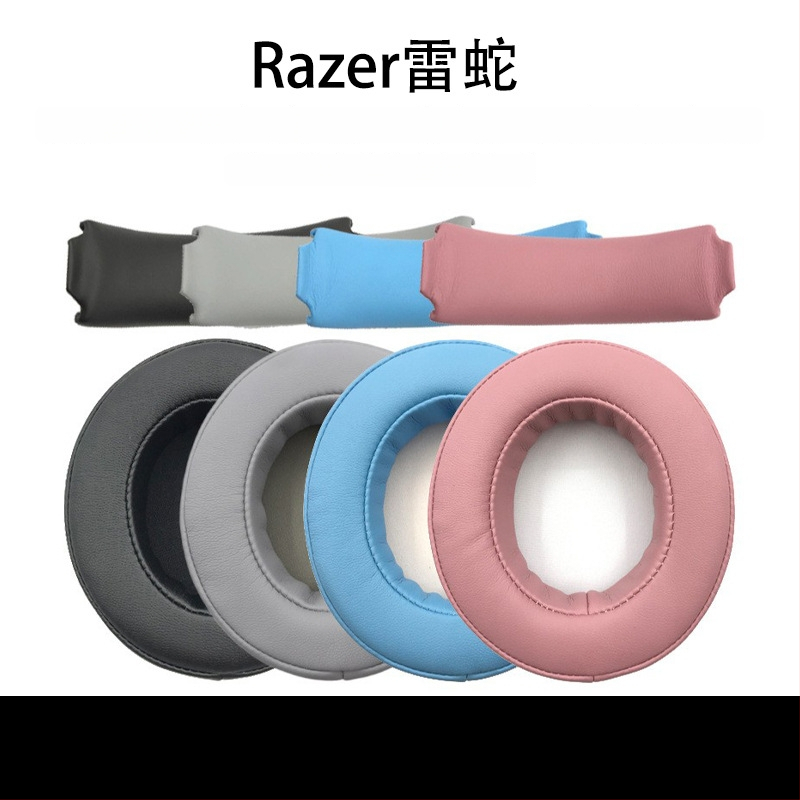 Razer Beihai Kraken V3X Standard Edition X ausinių užvalkalai iš putų ir galvos juostos pagalvėlė — patogu nešioti, lengvas montavimas, pritaikyti pavyzdžiai