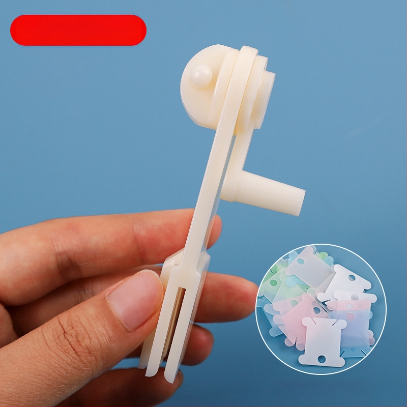 Навивател за прежда за кръстосано бродиране – ръчен инструмент за домашна употреба