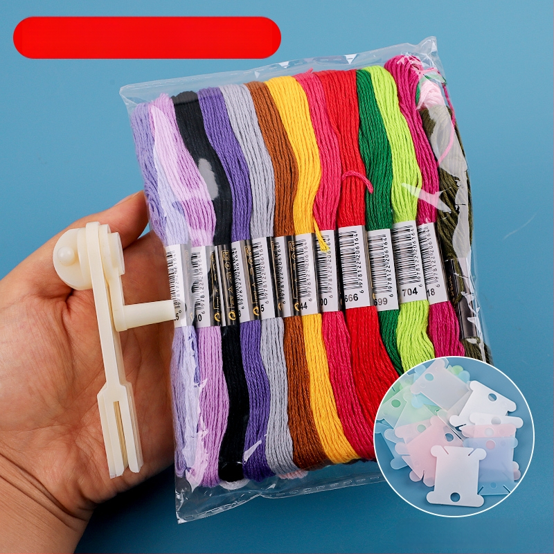 Навивател за прежда за кръстосано бродиране – ръчен инструмент за домашна употреба