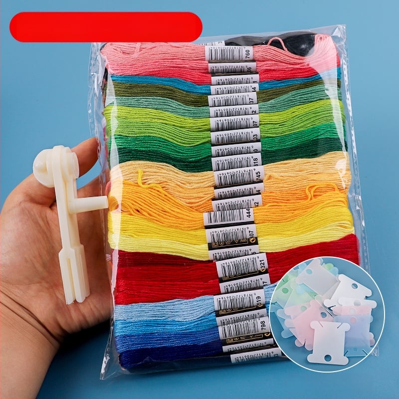 Навивател за прежда за кръстосано бродиране – ръчен инструмент за домашна употреба