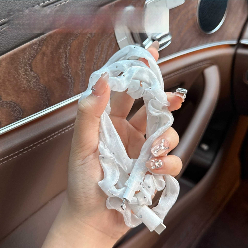 Карикатурен протектор за USB кабел за зареждане, защита срещу чупене, Type-C закопчалка, пластмасов предпазител