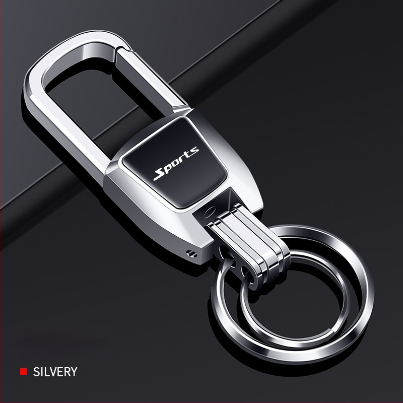 Bohanya alumīnija sakausējuma atslēgu piekariņš Audi A4L/A6L/Q2L/A3L/A7/A8L/Q5L/Q3 – Tendences stils, pielāgojams