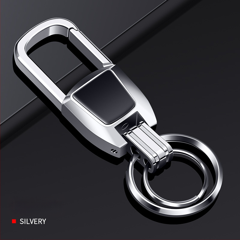 Bohanya alumīnija sakausējuma atslēgu piekariņš Audi A4L/A6L/Q2L/A3L/A7/A8L/Q5L/Q3 – Tendences stils, pielāgojams