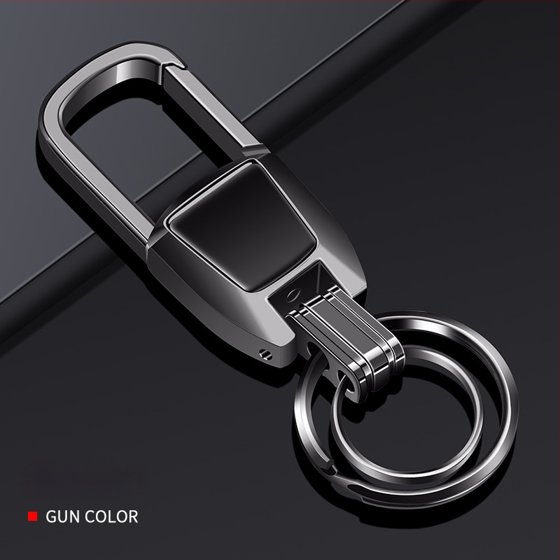 Bohanya alumīnija sakausējuma atslēgu piekariņš Audi A4L/A6L/Q2L/A3L/A7/A8L/Q5L/Q3 – Tendences stils, pielāgojams